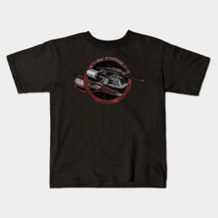 G - WING FIGHTER CORPS Kids T-Shirt